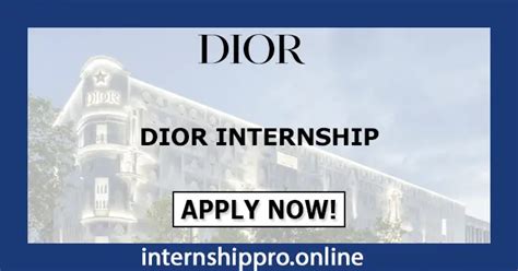 dior summer internship 2022|women's dior website.